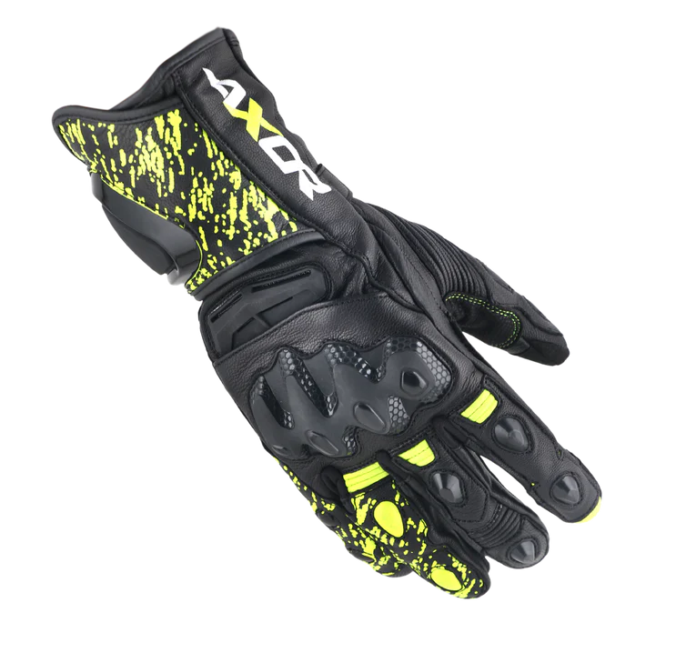 Axor Enzo Riding Gloves - Neon/YL