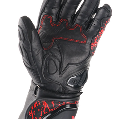 Axor Enzo Riding Gloves - Black Red