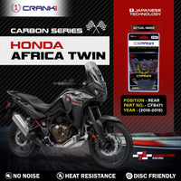 Carbon Brake Pads For Honda Africa Twin (2016-2019) - Rear - CFB471 - 1 Set