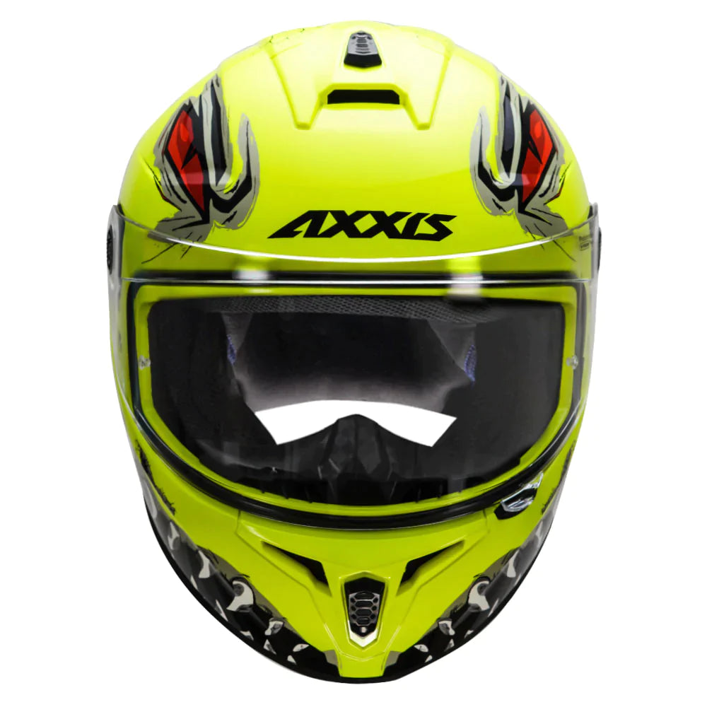 AXXIS DRAKEN FORZA HELMET WITH FREE SMOKE VISOR