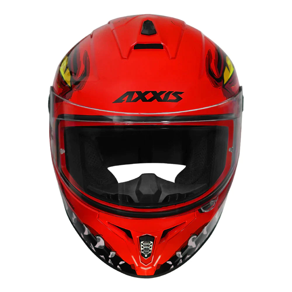 AXXIS DRAKEN FORZA HELMET WITH FREE SMOKE VISOR