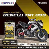 Ceramic Brake Pads For Benelli TNT 899 - Front - CRM262 - 2 Sets
