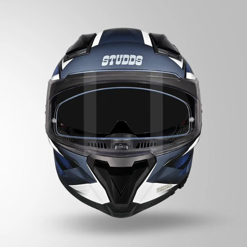 STUDDS HELIOS EFFECT BLACK / BLUE & WHITE