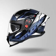 STUDDS HELIOS EFFECT BLACK / BLUE & WHITE