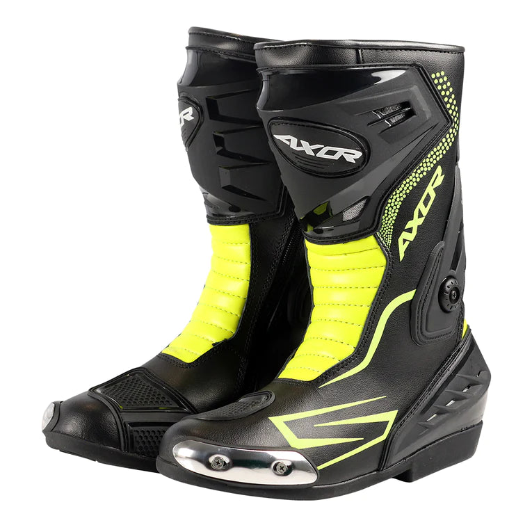 AXOR SLIPSTREAM RIDING BOOTS WITH Raida CoolMax Performance Socks