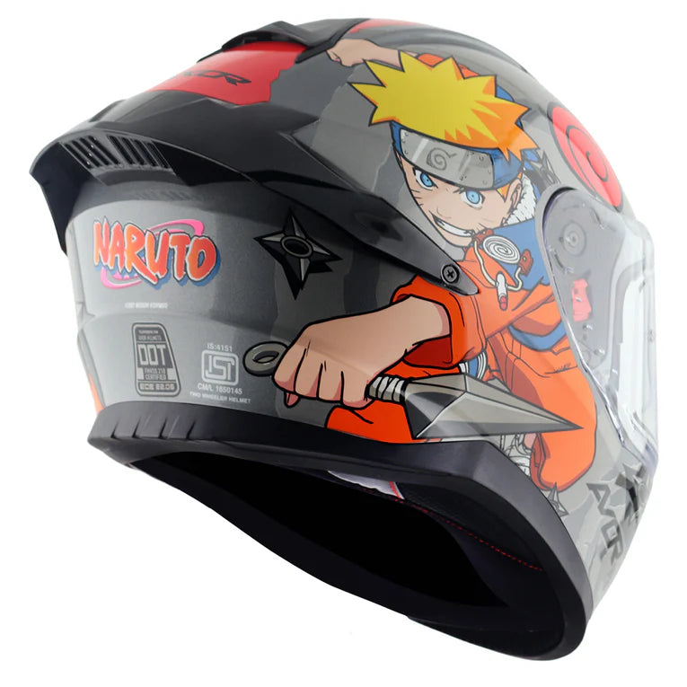 anime bike helmet Saber Naruto Helmet – HELMETWALA.COM