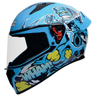 THUNDER PISTON D10 DECOR WITH SPOILER WITH EXTRA TINTED VISOR