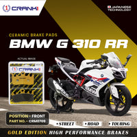 Ceramic Brake Pads For BMW G 310 RR - Front - CRM0709 - 2 Sets