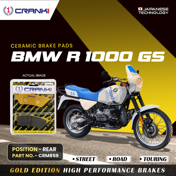Ceramic Brake Pads For BMW R 1000 GS - Rear - CRM859 - 1 Set