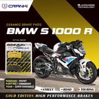 Ceramic Brake Pads For BMW S 1000 R (2014 Onwards) - Front - CRM8609 - 2 Sets
