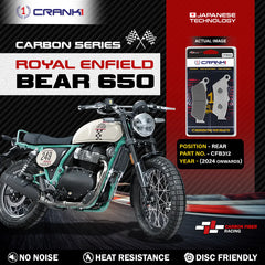 Carbon Brake Pads For Royal Enfield Bear 650 (2024 Onwards) - Front - CFB902 - 1 Set