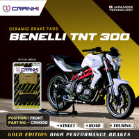 Ceramic Brake Pads For Benelli TNT 300 - Front - CRM300 - 1 Set