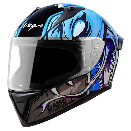 Bolt Game Changer Black Blue Helmet