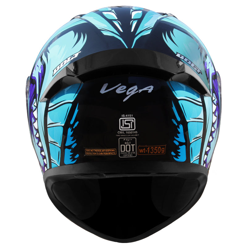 Bolt Game Changer Black Blue Helmet