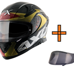 APEX CHROMTECH BLACK RED free smoke visor