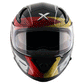 APEX CHROMTECH BLACK RED free smoke visor