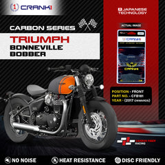 Carbon Brake Pads For Triumph Bonneville Bobber (2017 Onwards) - Front - CFB181 - 2 Sets