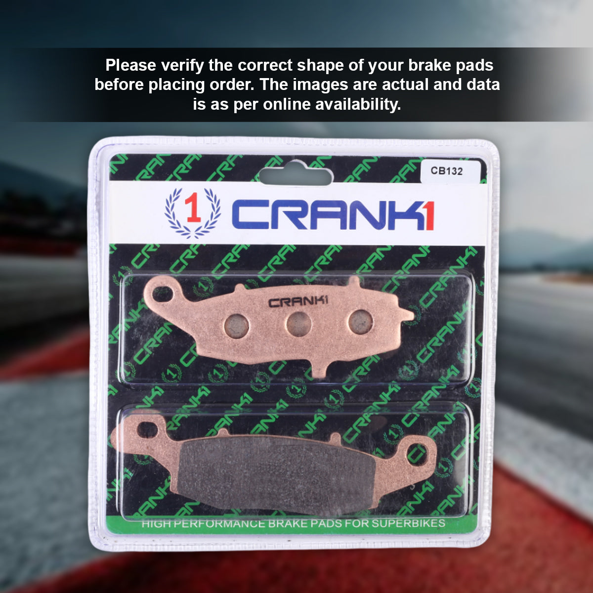 Sintered Brake Pads For Kawasaki Ninja 650 (2006-2016) - Front - CB922 + CB132 - 2 Sets