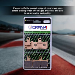 Sintered Brake Pads For Yamaha VMAX (1993-2003) - Front - CB244/4 - 2 Sets Required