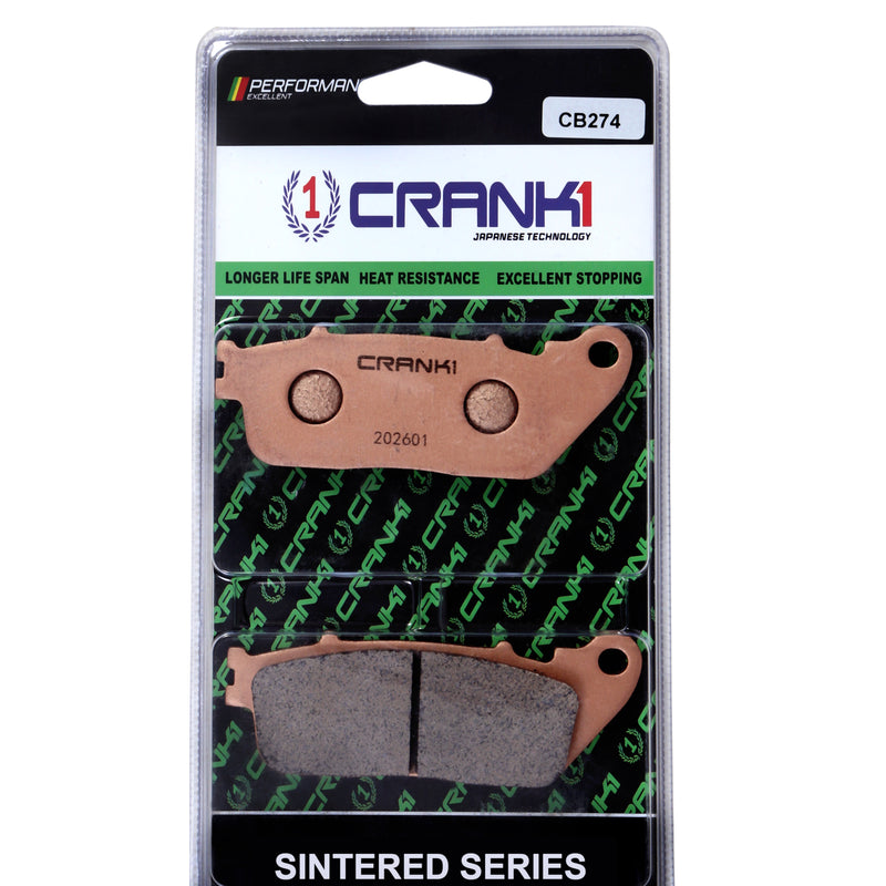 SINTERED REAR BRAKE PAD FOR HONDA CB1000R 2013 - CB274