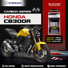 Carbon Brake Pads For Honda CB300R (2018-2021) - Front - CFB976 - 1 Sets