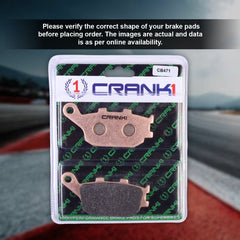 Sintered Brake Pads For Suzuki Bandit (2007-2015) - Rear - CB471 - 1 Set