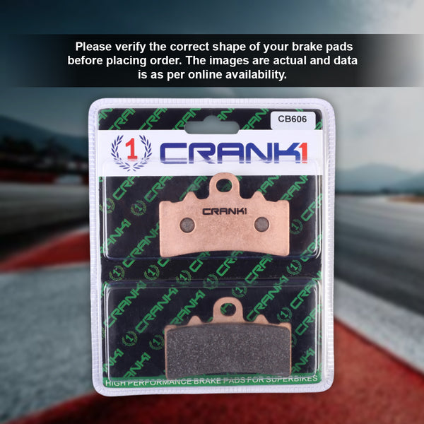 Sintered Brake Pads For KTM 520 DUKE GN-3 (2024-2025) - Front - CB606