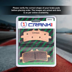 Sintered Brake Pads For Triumph Street Triple 765 RS (2018-2022) - Front - CB744 - 2 Sets