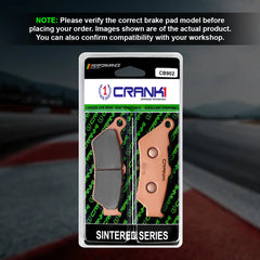 Sintered Brake Pads For Royal Enfield Bear 650 (2024 Onwards) - Front - CB902 - 1 Set