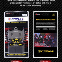 Carbon Brake Pads For Triumph Rocket 3 Storm (2013-2019) - Front - CFB632 - 2 Sets