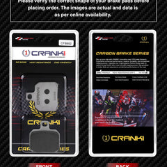 Carbon Brake Pads For Aprilia RS 660 (2021 Onwards) - Rear - CFB662 - 1 Set