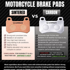 Carbon Brake Pads For Honda Cbr 1000 RR Fireblade SP (2017-2019) - Rear - CFB634 - 1 Set