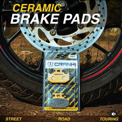 Ceramic Brake Pads For Royal Enfield Bear 650 (2024 Onwards) - Front - CRM859 - 1 Set