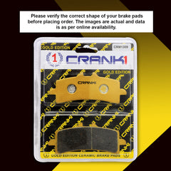Ceramic Brake Pads For Ducati Streetfighter V4S - Front - CRM1309 - 2 Sets