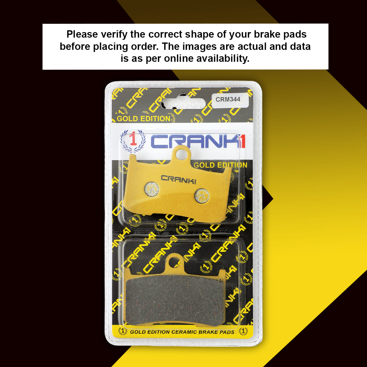 Ceramic Brake Pads For Kawasaki Z800 (2013-2016) - Front - CRM344 - 2 Sets