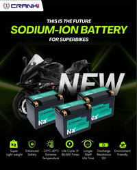 Battery For Triumph Street Scrambler 900 (2018) - CRX12-BS -  SODIUM-ION BATTERY (CRX)