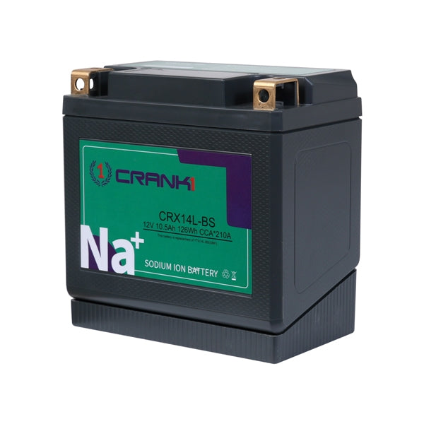 Battery For Harley Davidson Street 750 (2006-2025) - CRX14L-BS - Sodium-Ion - Factory Activated