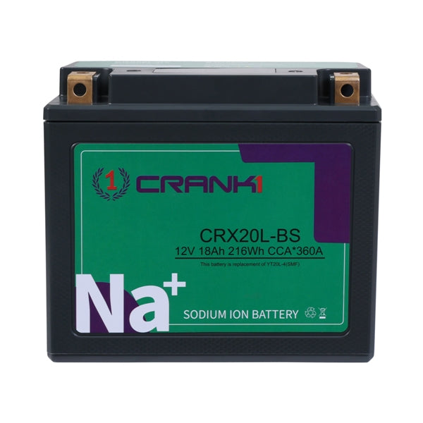Battery For Triumph Rocket 3 2300CC (2012-2018) - CRX20L-BS - Sodium-Ion - Factory Activated