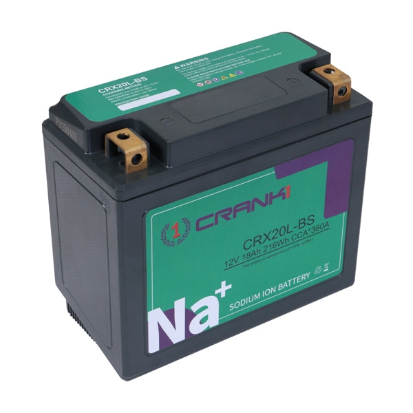 Battery For Triumph Rocket 3 2300CC (2012-2018) - CRX20L-BS - Sodium-Ion - Factory Activated