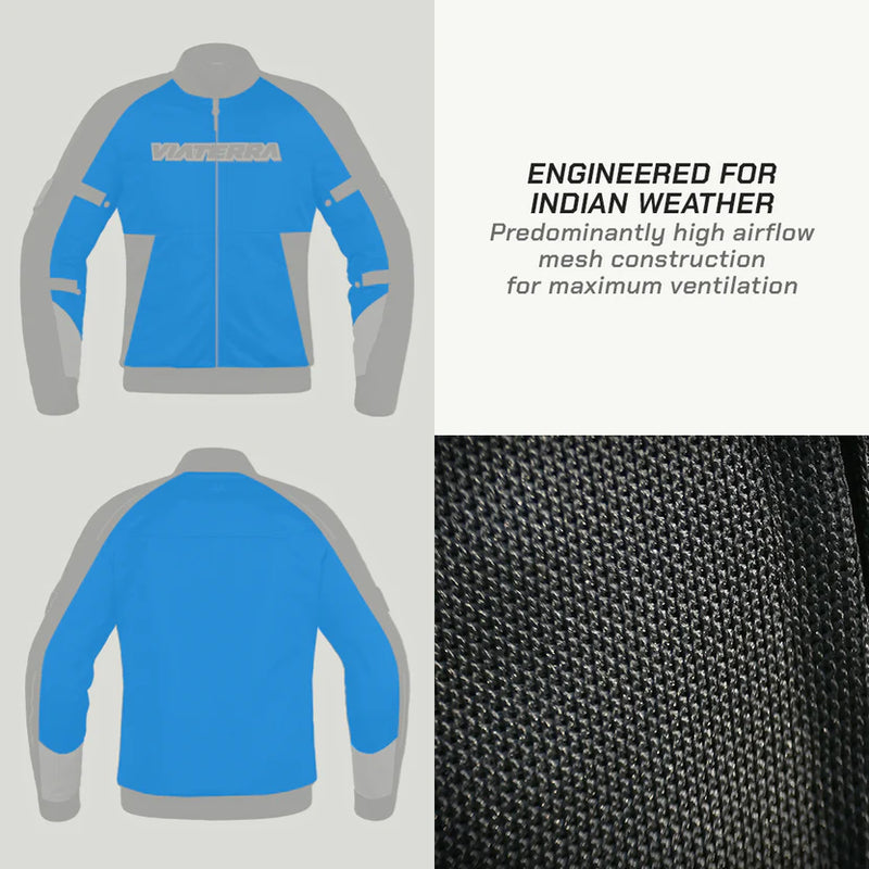 COOPER – URBAN BOMBER MESH RIDING JACKET
