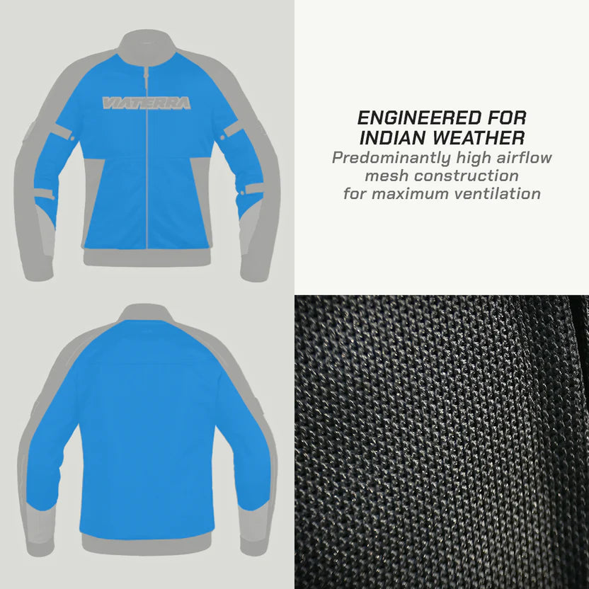 COOPER – URBAN BOMBER MESH RIDING JACKET