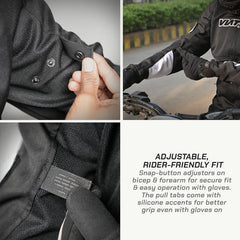 COOPER – URBAN BOMBER MESH RIDING JACKET
