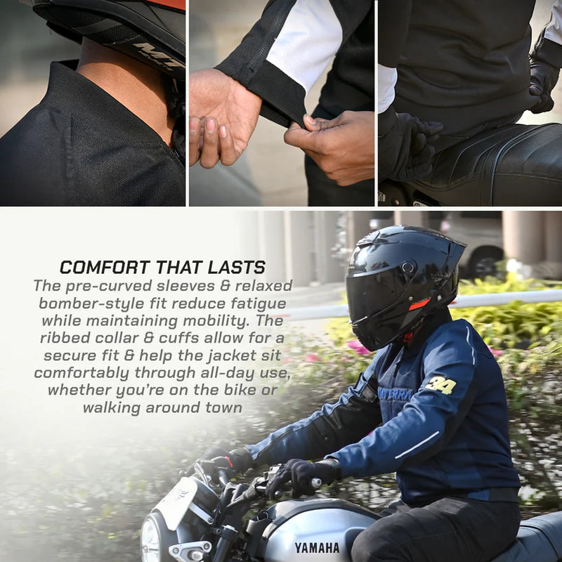 COOPER – URBAN BOMBER MESH RIDING JACKET
