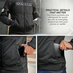 COOPER – URBAN BOMBER MESH RIDING JACKET