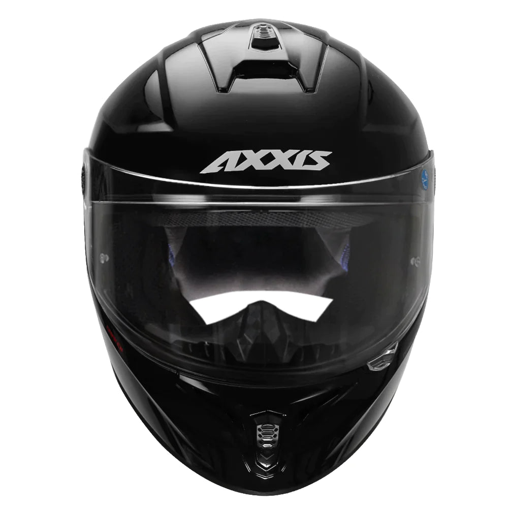 AXXIS DRAKEN S SOLID GLOSS HELMET WITH FREE SMOKE VISOR