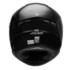 AXXIS DRAKEN S SOLID GLOSS HELMET WITH FREE SMOKE VISOR