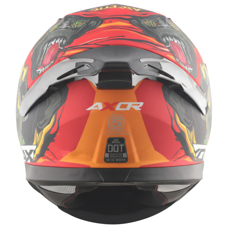 Apex Ascetic Helmet Dull red grey