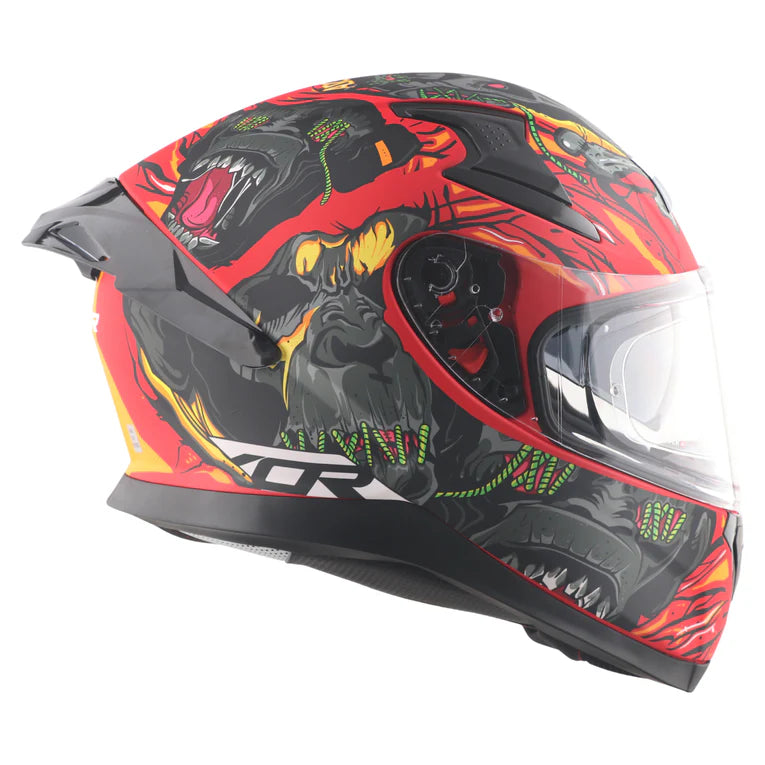 Apex Ascetic Helmet Dull red grey