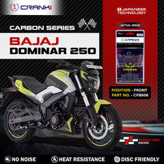 Carbon Brake Pads For Bajaj Dominar 250 - Front - CFB606 - 1 Set