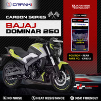 Carbon Brake Pads For Bajaj Dominar 250 - Rear - CFB312 - 1 Set